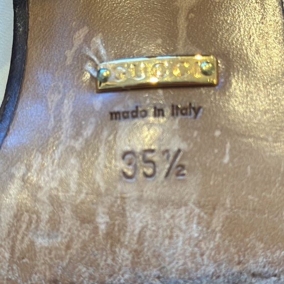 Gucci Vegas Block Heel Loafers White - Picture 8 of 9